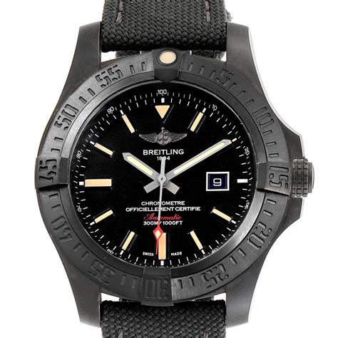 breitling avenger blackbird 48 chronometer date|breitling blackbird.